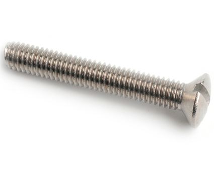 Stainless Steel Slot Raised Countersunk Machine Screws