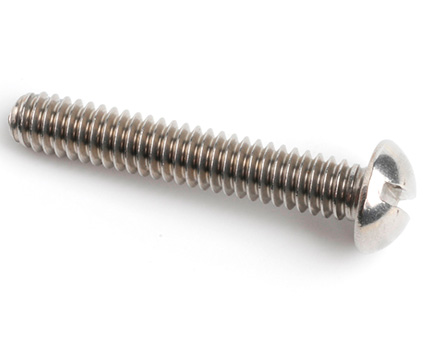 Stainless Steel Slot Round Machine Screws