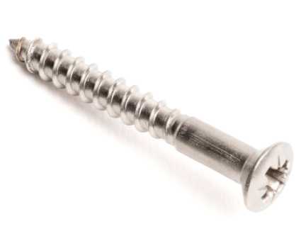 Stainless Steel Pozi Raised Countersunk Woodscrews