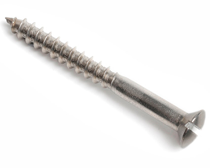 Stainless Steel Slot Raised Countersunk Woodscrews