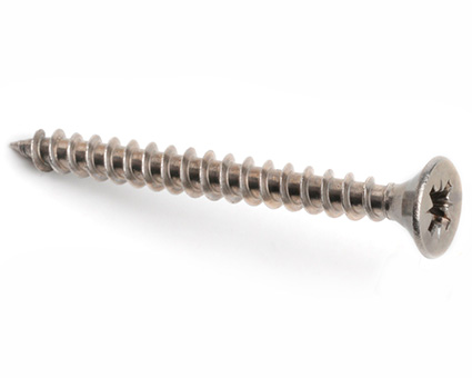 Stainless Steel Pozi Csk Chipboard Screws Full Thread