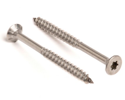 Stainless Steel TX Csk Chipboard Screws Cutting Tip